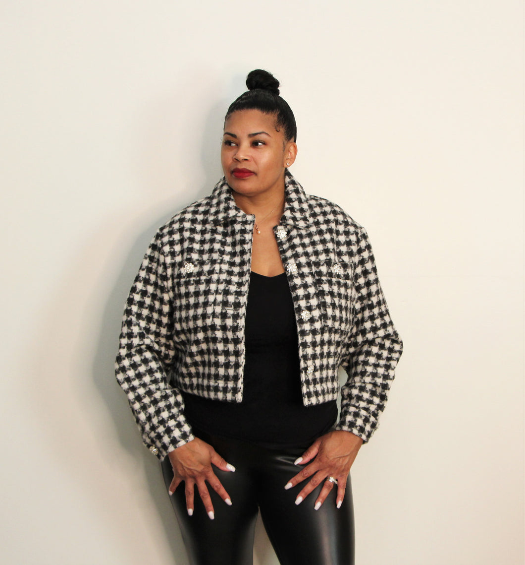 Houndstooth Jacket